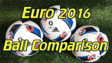 Adidas Euro 2016 Soccer Ballfootball Line Comparison Youtube