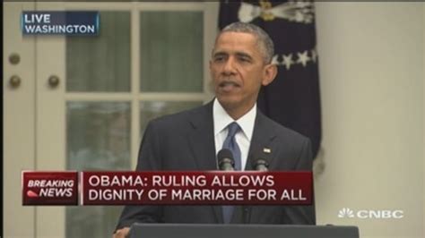 Obama Same Sex Marriage Decision Will Strengthen Our Communities