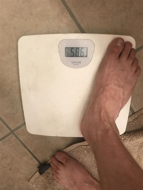 From 150 To 58 Lbs Just By Putting Less Weight On The Scale R