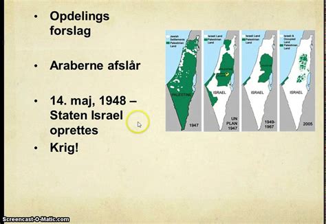 Eine chronologie des schier endlosen konflikts. Israel Og Palæstina Kort