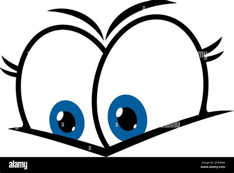 Eyes Face Cartoon Smile Character Comic Expression Emoji Vector Icon