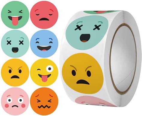 Buy Smile Face Stickers Kastwave Happy Face Rewards Stickers Circle