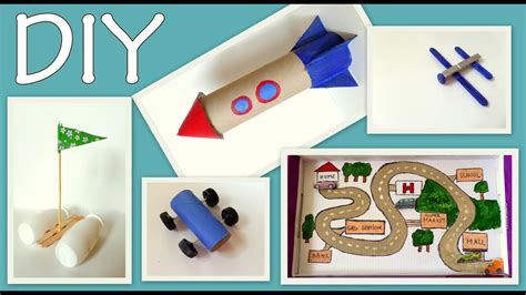 5 Craft Ideas For Kids Boys Edition Diy Fun And Easy By Fluffy