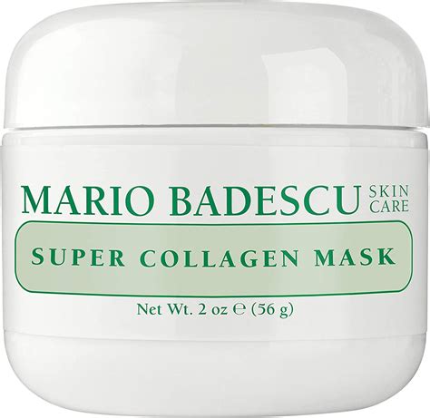 Mario Badescu Super Collagen Mask Clay Face Mask Skin Care Ideal For