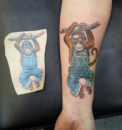 50 Brilliant Monkey Tattoo Design Ideas Who Want To Get Inked
