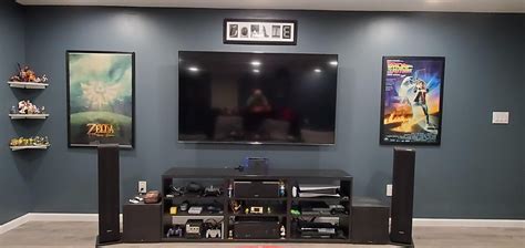 Finished My Basement Setup This Weekend What Do You Think Rhometheater