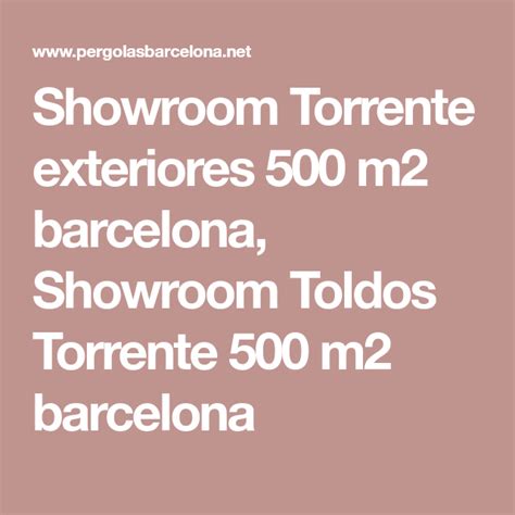 Showroom Torrente exteriores 500 m2 barcelona, Showroom Toldos Torrente 500 m2 barcelona