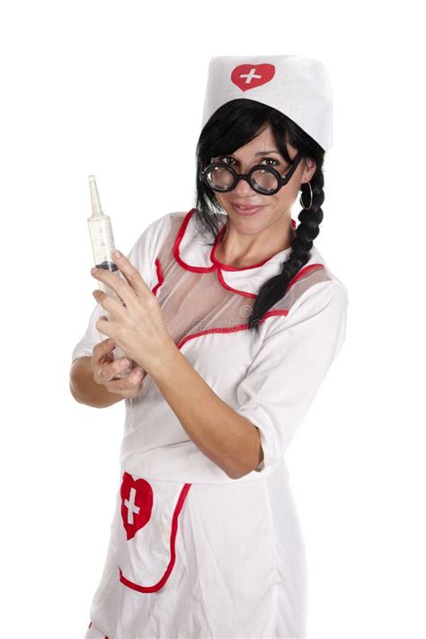 Nurse In Action Stock Image Image Of Medical Medicine
