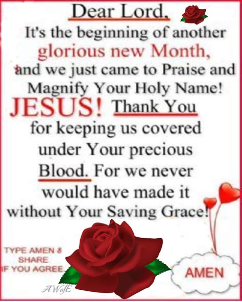 New month quotes and prayers. #3Aw #NewMonth #Prayer #September1 2019 | Dear lord ...