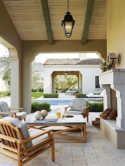 36 Luxury And Classy Mediterranean Patio Designs In 2020 With Images