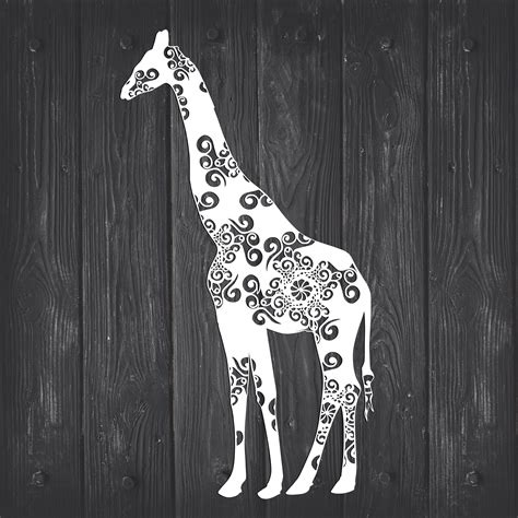 Giraffe Mandala Svg Free Files