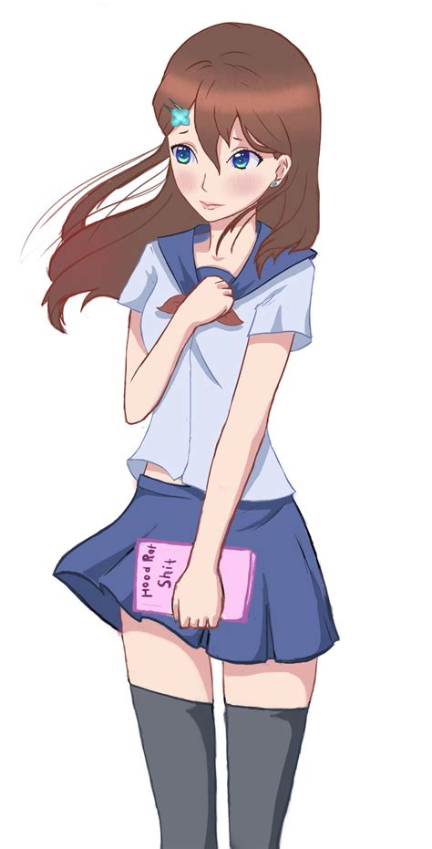 cute innocent anime girl by looscaboos on deviantart