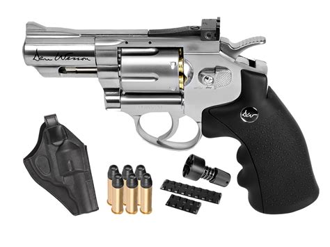 Dan Wesson 25 Silver Kit Co2 Pellet Revolver Pyramyd Air