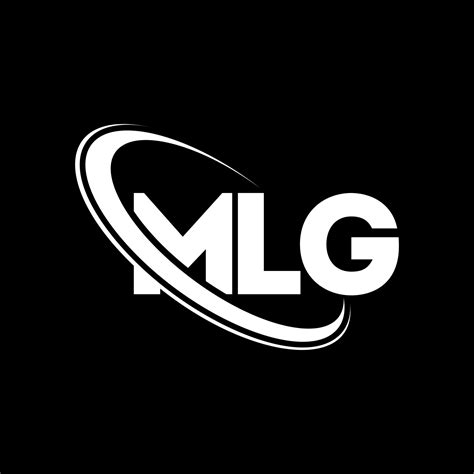 Logotipo De Mlg Letra Mlg Diseño Del Logotipo De La Letra Mlg