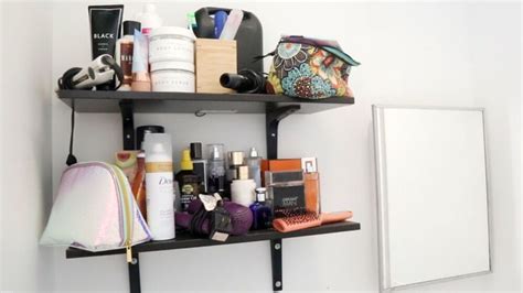 Diy Space Saving Solution For Your Bathroom With No Counter Space Diy