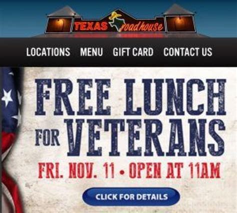 Veterans Day 2017 Free Meals Complete List Of Restaurants Offering