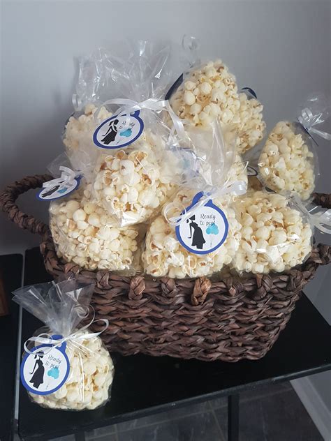 Baby Shower Party Favours Shes Ready To Pop Popcorn Babyshower