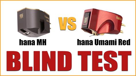 Hana Umami Red VS Hana MH Phono Cartridge Comparison Vinyl YouTube