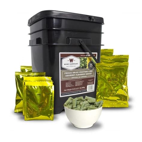 Choose a bag size (lbs) 4. 120 Serving - Freeze Dried Vegetable & Sauce Grab And Go ...