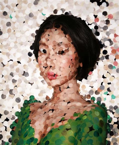 ≡ Dain Yoon Uses Herself As A Canvas For Surreal Art 》 Her Beauty