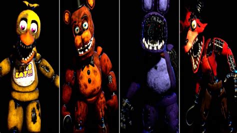 Five Nights At Freddys Vr Help Wanted All Withered Animatronics