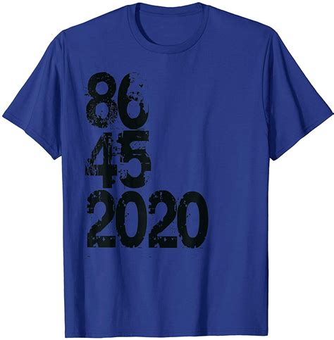 86 45 2020 Anti Trump T Shirt 8645 Dump Trump in 2020 | Anti trump t shirts, T shirt, Shirts