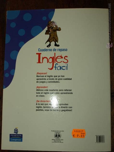 Cuaderno De Repaso Ingles Facil Pearson Longma Comprar Libros De