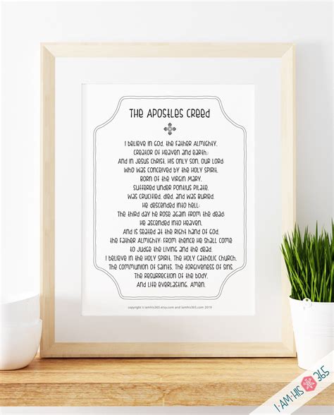 We did not find results for: Apostles Creed Prayer Print - Catholic Prayer Printable ...