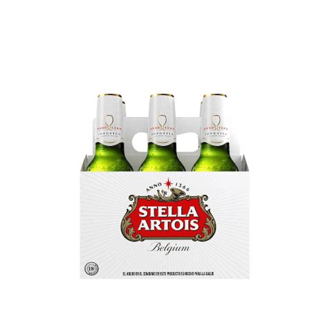 Sigo Cerveza Stella Artois Six Pack 355 Ml