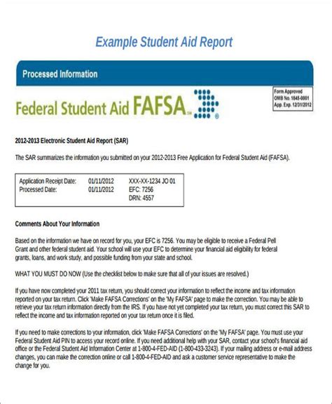 Free 10 Sample Student Reports In Pdf