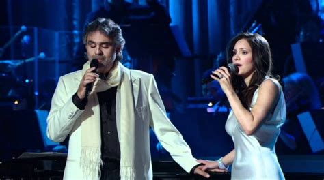 Andrea Bocelli Sings Duet With His Son Matteo Fall On Me Bringing Everyone To Tears This