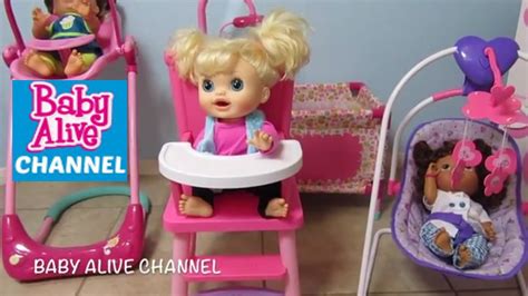 Baby Alive High Chair By You And Me Real Surprises Doll Sophia