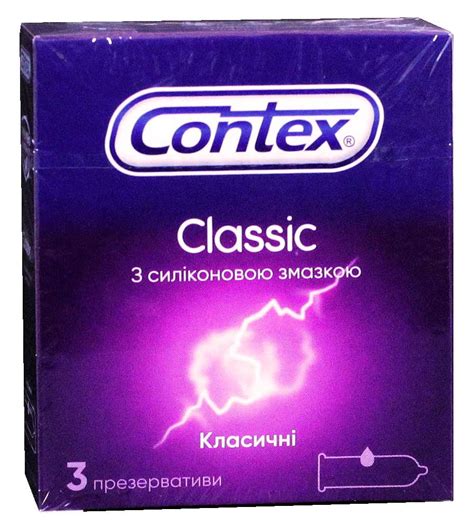 Condoms Contex 3pc Classic