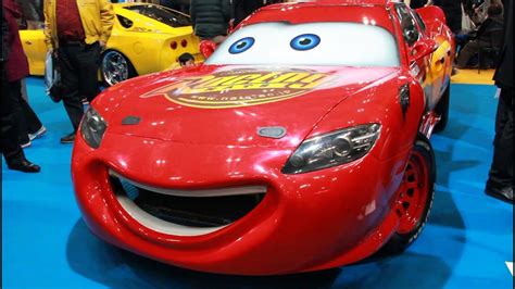 This toy car is more like a robot. Real"Lightning McQueen"from"Cars"- Lightning Natseen ...