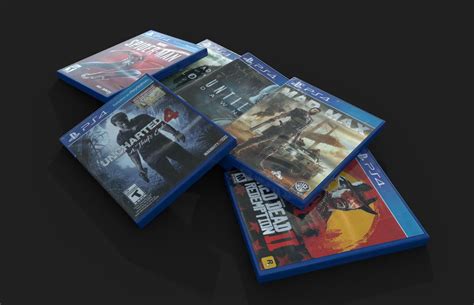 Artstation Ps4 Game Boxes Resources