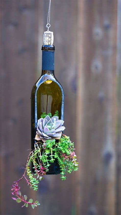 Things That You Can Do With Old Wine Bottles Wine Bottle Diy Crafts