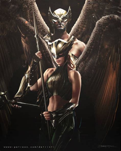Hawkman And Hawkgirl Based Of Alex Ross Artwork Thealexrossart Check