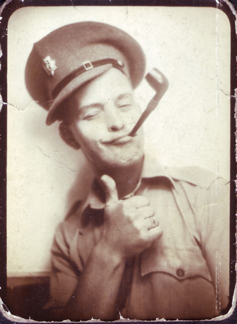 A Collection Of Funny Photobooth Portraits Of World War Ii Soldiers