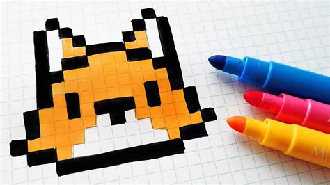 Pixel Art Facile Kawaii Cute Pixel Art Handmade Pixel Art How To Draw