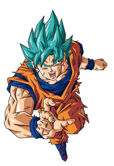 Goku Super Saiyan Blue 3 By Bardocksonic Goku Goku Transformaciones