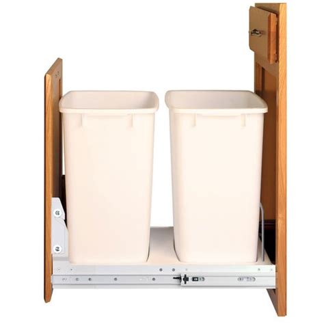 Chips and water damage to your k. Fulterer Double Trash Pullout 36 Quart-White 92048 ...
