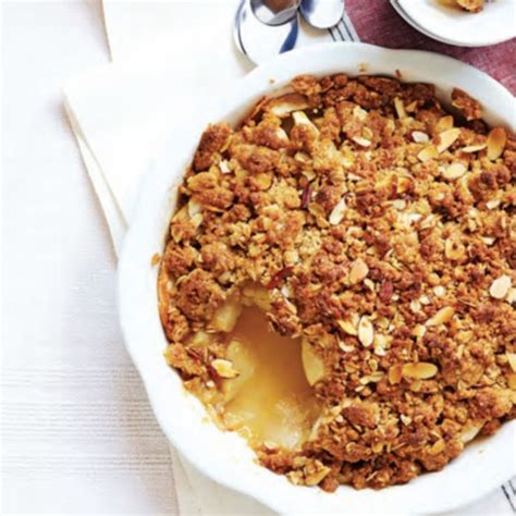 Apple And Almond Crumble Todays Parent Recipes Apple Crumble