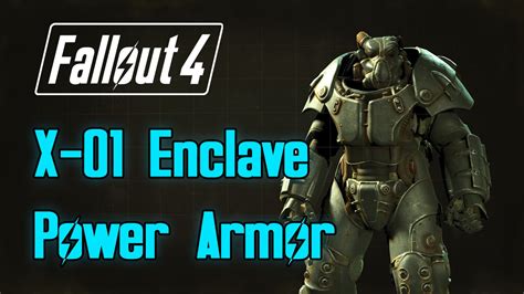 Fallout 4 X 01enclave Power Armor How To Get Rare And Powerful