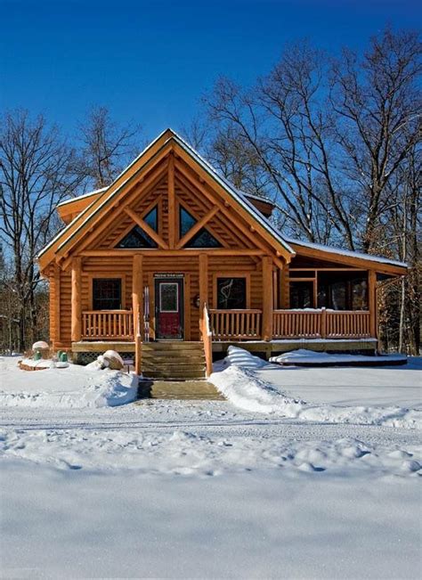 Pin By David Proulx On Barns Farmhouses And Porches Snow Cabin