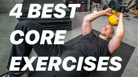 4 Best Core Exercises For Beginners Youtube