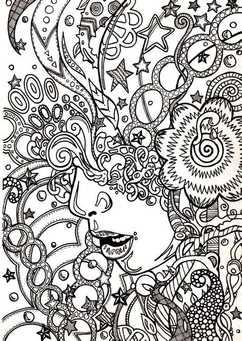 Trippy Coloring Book Page By Ambercamiart On Deviantart Artofit