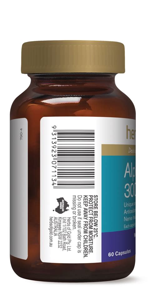 Help other swanson australia & supplements users shop smarter by writing reviews for products you have purchased. alpha lipoic barcode