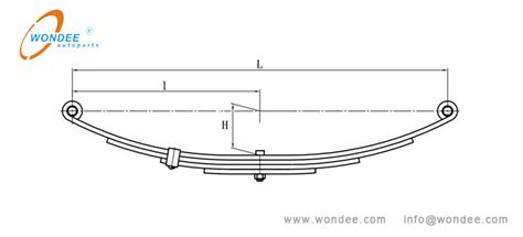 How To Measure A Leaf Spring Wondee Autoparts