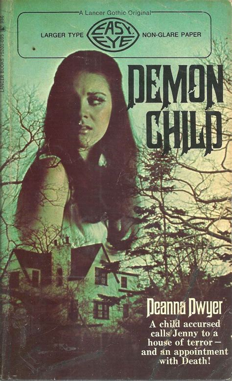 Deanna Dwyer Dean Koontz Demon Child 1st 1971 Rare Gothic Romance