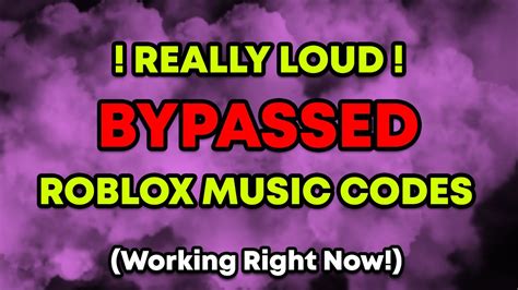 Loud And Bypassed Roblox Audios Music Codes Ids Working October 2021